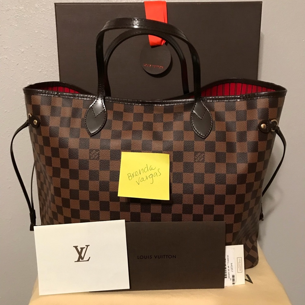 Louis Vuitton Neverfull GM Damier Ebene used